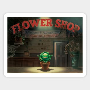 Little Shop of Horrors Flower Shop Magnet